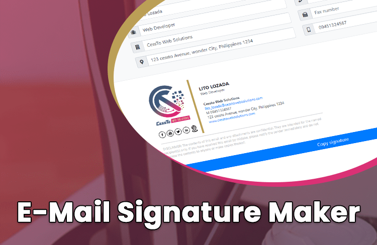 Email Signature Maker